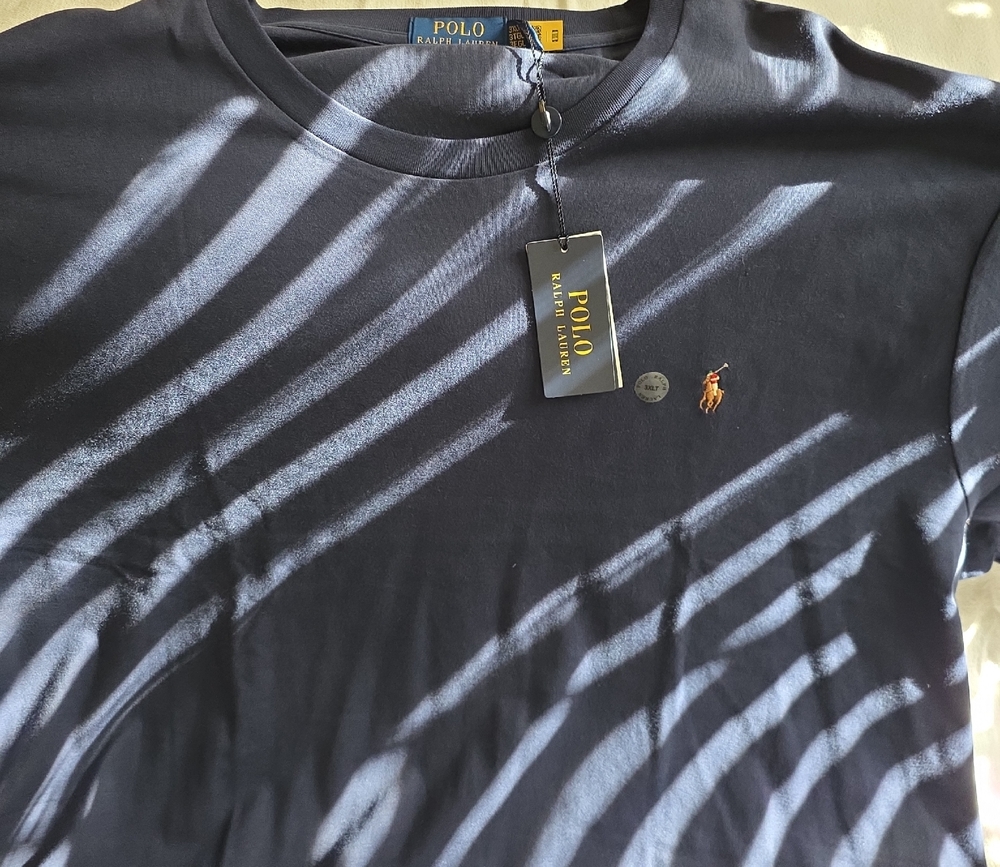 Polo by Ralph Lauren Men's Dark Blue Tee